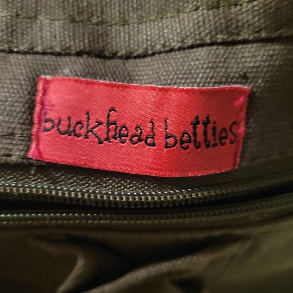 Buckhead Betties brown and white floral tote, with initial B for Beautiful! - Picture 9 of 10